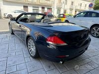Usata BMW 645 Cabriolet 2005 Blu Cabrio