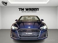 Usata Audi A5 Cabriolet Advanced 245 CV (180 kW) 2021 Blu Cabrio