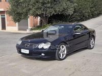 Usata Mercedes SL350 245 CV (180 kW) 2003 Blu Cabrio