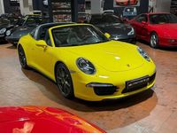 Usata Porsche 911 Targa 4S 400 CV (294 kW) 2014 Racing yellow Cabrio
