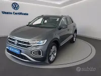 Usata VW T-Roc Style 150 CV (110 kW) 2022 Grigio indyum SUV