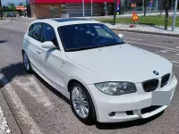 Usata BMW 118 M Sport 143 CV (105 kW) 2008 Bianco Utilitaria