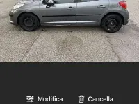 Usata Peugeot 207 73 CV (53 kW) 2009 Grigio Berlina