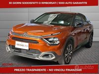 Usata Citroën e-C4 Shine 100 kW (136 CV) 2021 Arancione Berlina