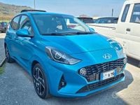 Usata Hyundai i10 Prime 66 CV (48 kW) 2020 Blu Utilitaria