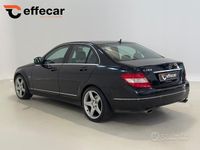 Usata Mercedes C280 Elegance 231 CV (169 kW) 2008 Nero Berlina