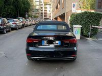 Usata Audi A3 Cabriolet Sport 116 CV (85 kW) 2018 Nero Cabrio