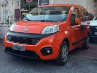 Usata Fiat Qubo Trekking 95 CV (69 kW) 2019 Arancione Monovolume