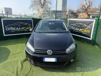 Usata VW Golf VI 102 CV (75 kW) 2010 Nero Utilitaria