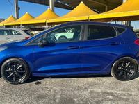 Usata Ford Fiesta ST-Line 101 CV (74 kW) 2018 Blu Utilitaria