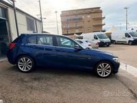 Usata BMW 120 190 CV (139 kW) 2018 Blu Utilitaria