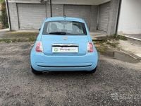 Usata Fiat 500 Pop 75 CV (55 kW) 2012 Blu Utilitaria