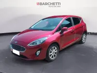 Usata Ford Fiesta Titanium 75 CV (55 kW) 2021 Rosso Utilitaria