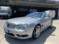 Usata Mercedes SL55 AMG AMG 476 CV (350 kW) 2004 Argento met. Cabrio