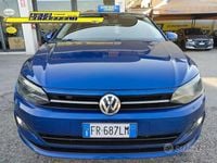 Usata VW Polo Comfortline 95 CV (69 kW) 2018 Blu Utilitaria