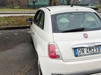 Usata Fiat 500 Lounge 69 CV (50 kW) 2008 Bianco Utilitaria