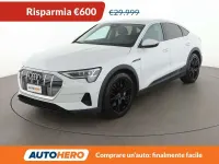 Usata Audi e-tron 300 kW (408 CV) 2021 Bianco SUV