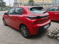Usata Peugeot 208 Active 101 CV (74 kW) 2021 Rosso Utilitaria