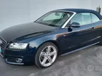 Usata Audi A5 Cabriolet 170 CV (125 kW) 2011 Blu Cabrio