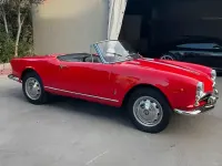Usata Alfa Romeo Giulietta 1960 Rosso Cabrio