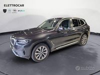 Usata BMW X3 Efficient Dynamics 190 CV (139 kW) 2022 Grigio SUV