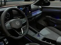 Nuova VW T-Roc R-line 150 CV (110 kW) 2026 Flame red metallizzato nero SUV