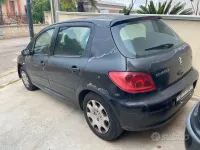 Usata Peugeot 307 90 CV (66 kW) 2002 Nero Berlina