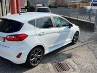 Usata Ford Fiesta ST-Line 125 CV (91 kW) 2018 Bianco Utilitaria