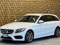 Usata Mercedes C200 Premium 136 CV (100 kW) 2019 Bianco Station wagon