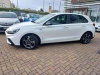 Usata Hyundai i30 N Line 120 CV (88 kW) 2022 Bianco Berlina