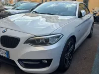 Usata BMW 218 Sport Line 150 CV (110 kW) 2017 Bianco Coupé
