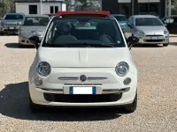 Usata Fiat 500C Lounge 69 CV (50 kW) 2014 Bianco Cabrio