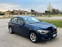 Usata BMW 116 Sport Line 116 CV (85 kW) 2014 Blu Utilitaria