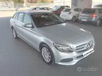 Usata Mercedes C200 Business 136 CV (100 kW) 2016 Grigio Station wagon