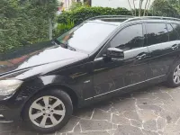 Usata Mercedes C200 136 CV (100 kW) 2010 Nero Station wagon
