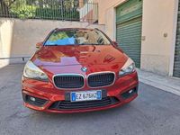 Usata BMW 218 Active Tourer Advantage 150 CV (110 kW) 2015 Rosso Monovolume