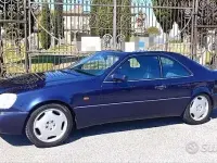 Usata Mercedes CL500 320 CV (235 kW) 1995 Blu Coupé