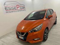 Usado Nissan Micra Tekna 90 HP (66 kW) 2017 Laranja Citadino