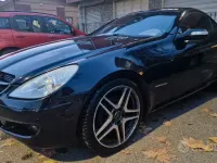 Usata Mercedes SLK200 AMG 163 CV (119 kW) 2007 Nero Cabrio