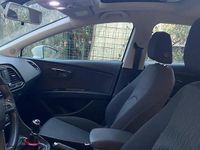 Usata Seat Leon 105 CV (77 kW) 2013 Bianco Berlina