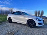 Usata BMW 218 Luxury Line 150 CV (110 kW) 2017 Bianco Cabrio