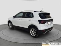 Usata VW T-Cross Advance 110 CV (80 kW) 2021 Bianco SUV