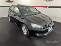 Usata VW Golf VI Highline 105 CV (77 kW) 2010 Nero Berlina