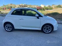 Usata Fiat 500 Sport 69 CV (50 kW) 2014 Bianco Berlina