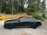 Usata Mercedes E220 Premium 170 CV (125 kW) 2014 Nero Berlina