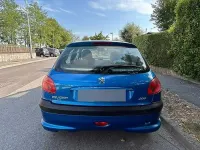 Usata Peugeot 206 60 CV (44 kW) 2003 Bluazzurro Berlina
