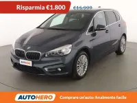 Usata BMW 220 Active Tourer Luxury Line 190 CV (139 kW) 2018 Blu/azzurro Monovolume