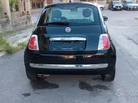 Usata Fiat 500 Lounge 69 CV (50 kW) 2013 Nero Berlina
