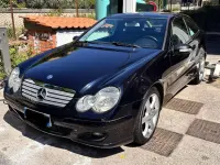 Usata Mercedes C220 Elegance 150 CV (110 kW) 2007 Nero Coupé