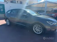 Usata Seat Leon ST Style 131 CV (96 kW) 2020 Grigio Station wagon